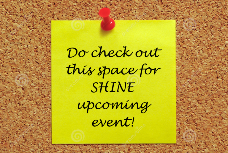 Upcoming Event Post It Note