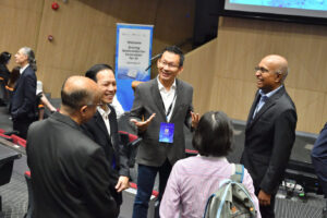 8 Network session- Mr Beh, HOD ECE, Prof Lim, Dr Radha +