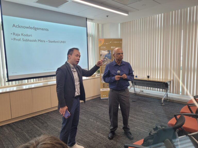 Dr Valluri and Prof Aaron